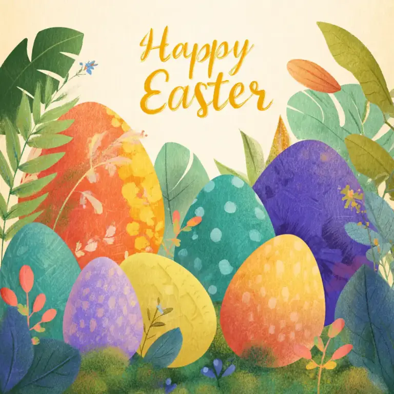 Christliche biblische Ostergrüße Herzen berühren zu Ostern