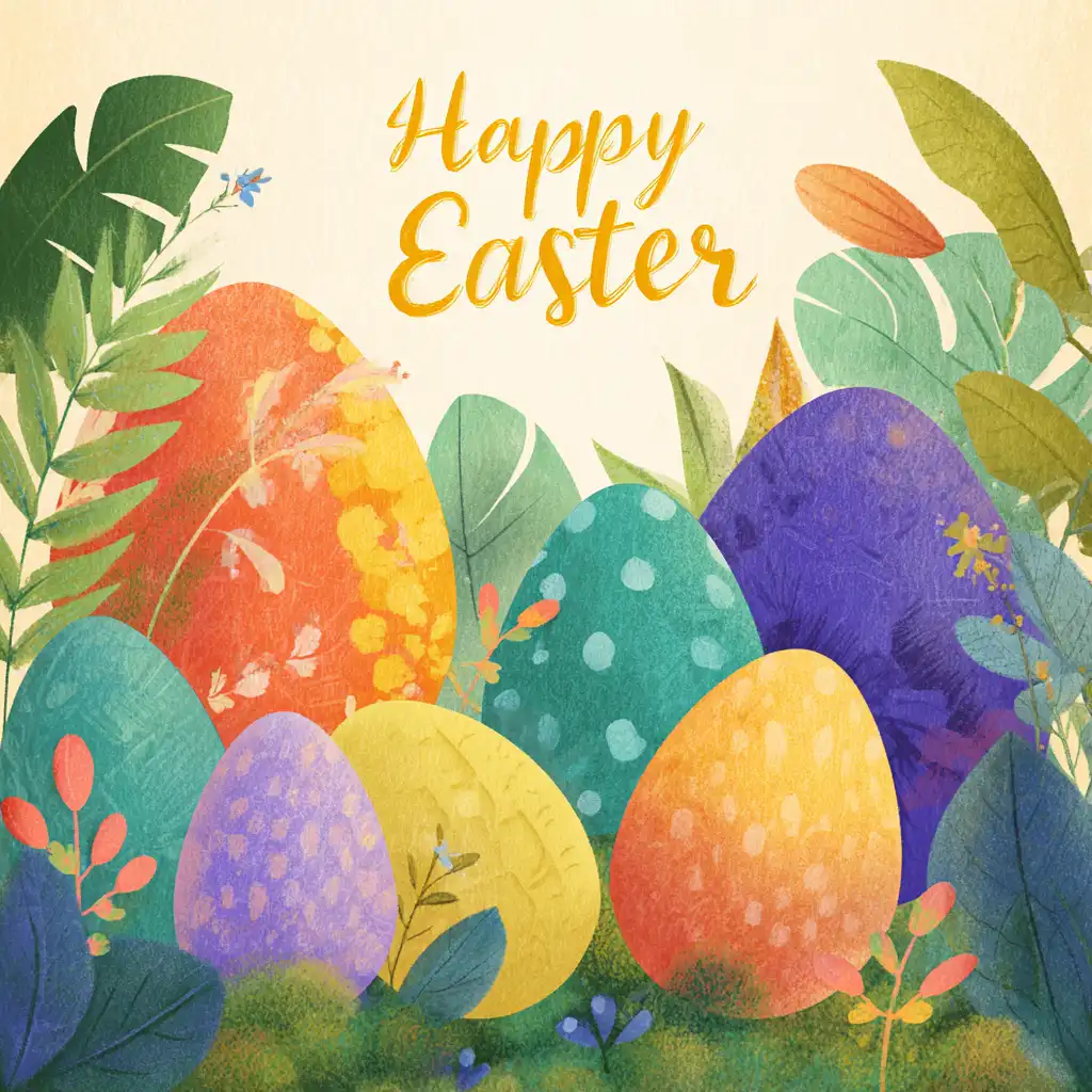 Christliche biblische Ostergrüße Herzen berühren zu Ostern