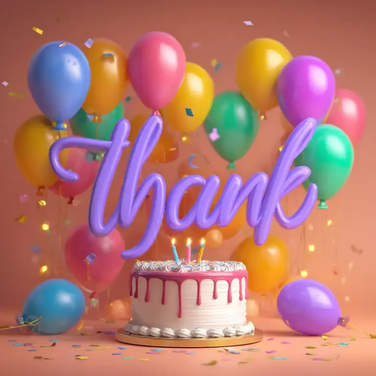 Danke für die Glückwünsche zum Geburtstag gestern